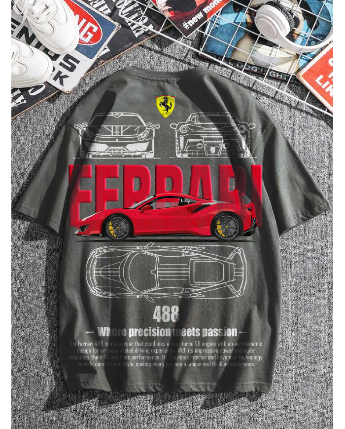 Camiseta coche