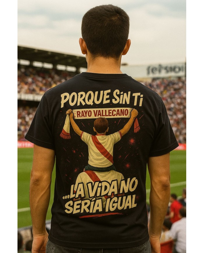 Camiseta rayo